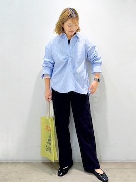 「GALLEST（ギャレスト）のアイテム」を使った、sumicaさん（レディース・157cm）の秋コーディネート