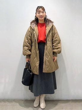 sumicaさん（レディース・157cm）の冬コーディネート