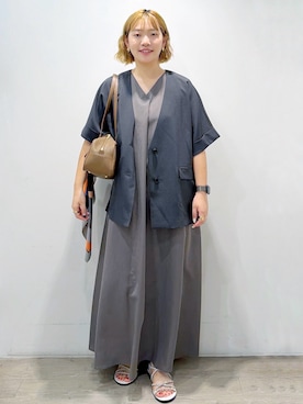 sumicaさん（レディース・157cm）の夏コーディネート