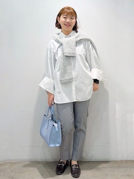 「index（インデックス）のアイテム（バッグ）」を使った、sumicaさん（レディース・157cm）の春コーディネート