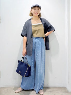 sumicaさん(レディース・157cm)の夏コーディネート