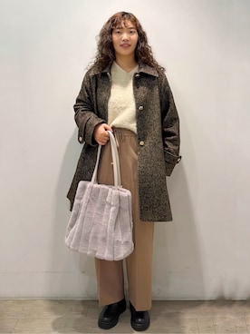 sumicaさん（レディース・157cm）の冬コーディネート