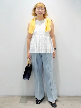 sumicaさん（レディース・157cm）の夏コーディネート