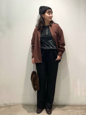 sumicaさん（レディース・157cm）の秋コーディネート