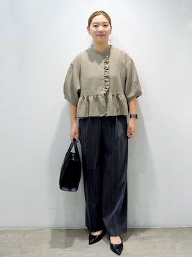 sumicaさん（レディース・157cm）の夏コーディネート