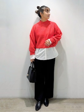 sumicaさん（レディース・157cm）の冬コーディネート