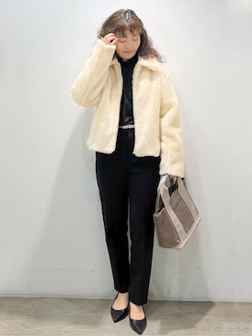 sumicaさん（レディース・157cm）の冬コーディネート