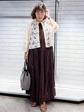 「オーガニックコットン」｜sumicaさん（レディース・157cm）の春コーディネート