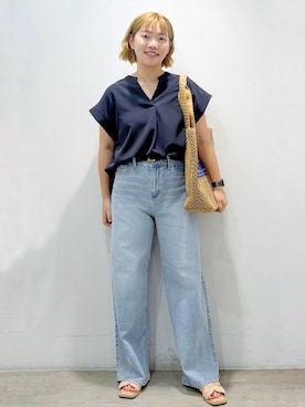 sumicaさん（レディース・157cm）の夏コーディネート