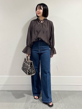 モエカさん(レディース・156cm)の秋コーディネート