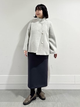 モエカさん(レディース・156cm)の冬コーディネート