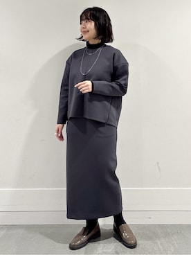 モエカさん(レディース・156cm)の冬コーディネート