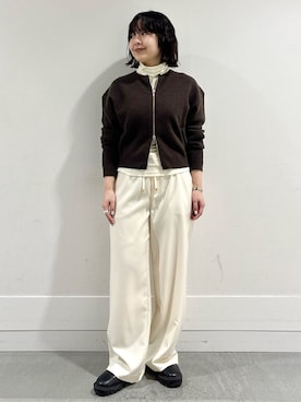 モエカさん(レディース・156cm)の冬コーディネート