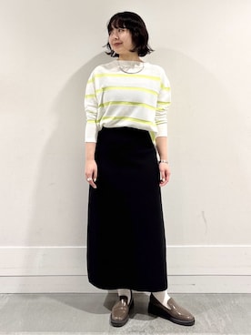 モエカさん(レディース・156cm)の春コーディネート