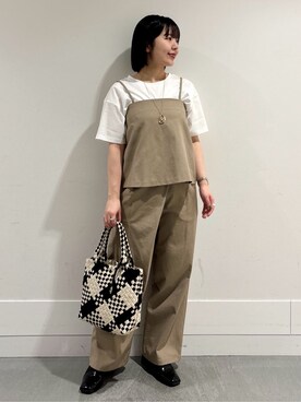 モエカさん(レディース・156cm)の春コーディネート