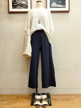 うっちーさん(レディース・154cm)の春コーディネート