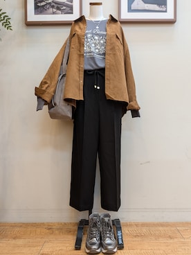 うっちーさん(レディース・154cm)の秋コーディネート