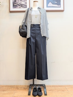 うっちーさん(レディース・154cm)の春コーディネート