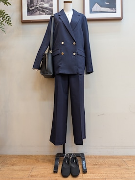 うっちーさん（レディース・154cm）の秋コーディネート