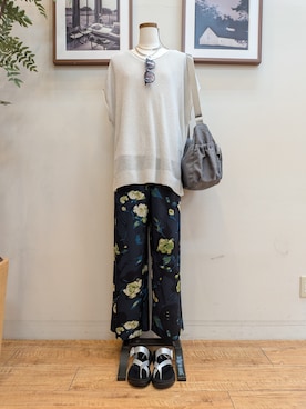 うっちーさん(レディース・154cm)の夏コーディネート