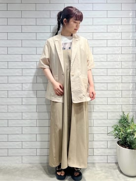 まるみさん(レディース・160cm)の夏コーディネート