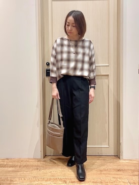 fukuiさん（レディース・157cm）の秋コーディネート