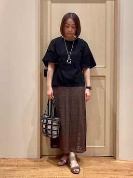 fukuiさん（レディース・157cm）の夏コーディネート
