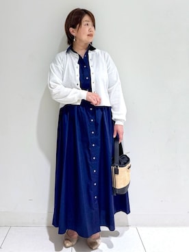 michiさん(レディース・154cm)の夏コーディネート