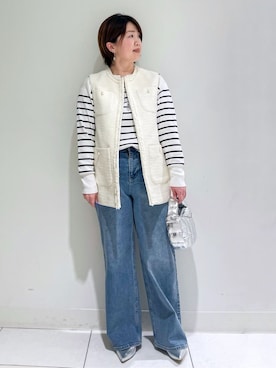 michiさん(レディース・154cm)の春コーディネート