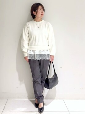 michiさん（レディース・154cm）の冬コーディネート