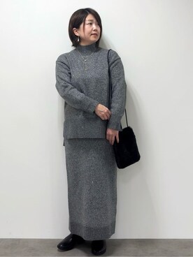 michiさん(レディース・154cm)の冬コーディネート