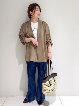 michiさん(レディース・154cm)の春コーディネート