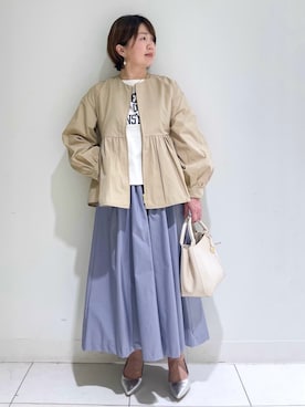 michiさん(レディース・154cm)の春コーディネート