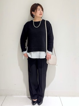 michiさん(レディース・154cm)の冬コーディネート