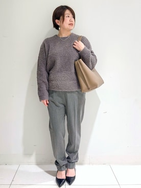 michiさん(レディース・154cm)の冬コーディネート