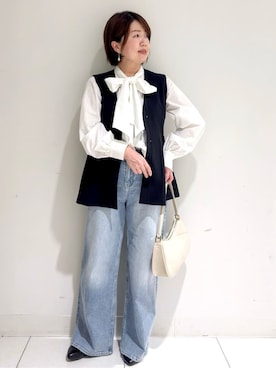 michiさん（レディース・154cm）の春コーディネート