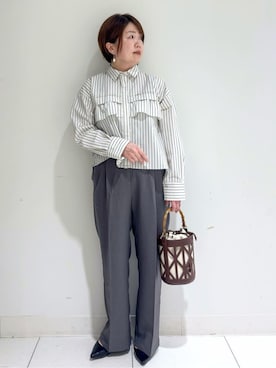 michiさん（レディース・154cm）の春コーディネート