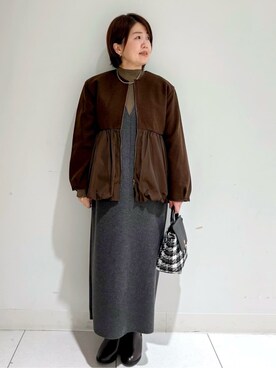michiさん(レディース・154cm)の秋コーディネート