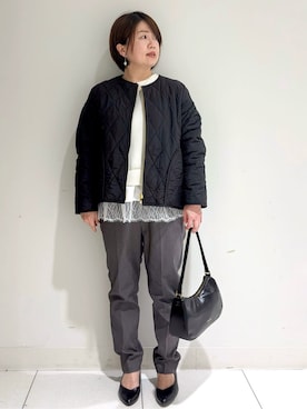 michiさん（レディース・154cm）の冬コーディネート