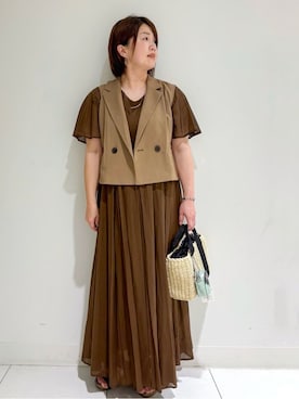 michiさん(レディース・154cm)の夏コーディネート