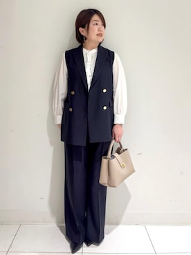 michiさん（レディース・154cm）の春コーディネート