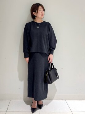 michiさん(レディース・154cm)の冬コーディネート