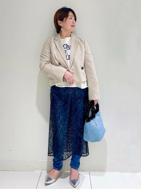 michiさん(レディース・154cm)の夏コーディネート