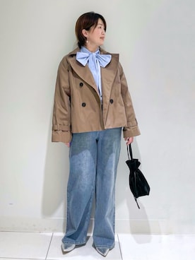michiさん（レディース・154cm）の冬コーディネート