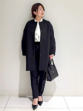 michiさん(レディース・154cm)の冬コーディネート