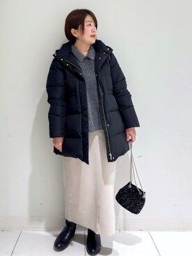 michiさん(レディース・154cm)の冬コーディネート