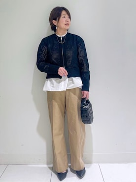 michiさん(レディース・154cm)の春コーディネート
