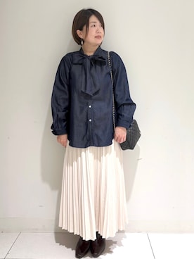 michiさん(レディース・154cm)の秋コーディネート