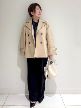 michiさん（レディース・154cm）の春コーディネート
