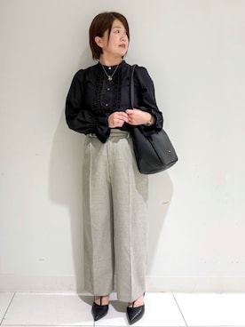 michiさん（レディース・154cm）の冬コーディネート